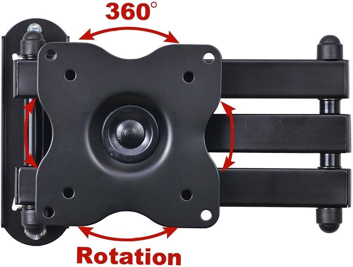 VideoSecu Articulating Arm TV Wall Mount Bracket for Most 19" to 39" Monitors and TVs ML12B