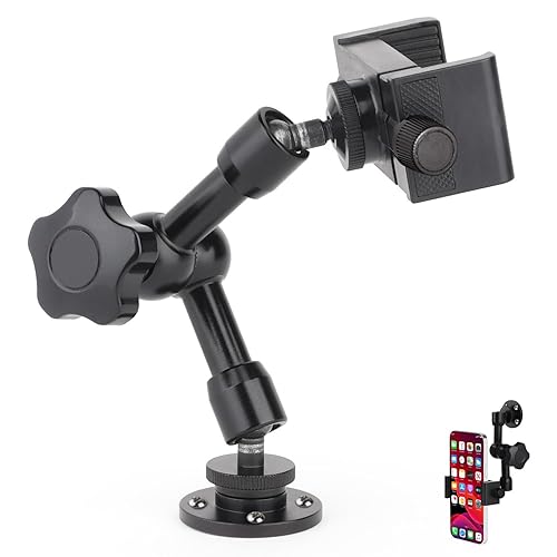 Mippko Drill Base Truck Phone Stand for 3.5~7.5 inches iPhone/HTC/LG/Nexus/Huawei/Smart Phones, Fit for Truck, Car,Van, Vehicles, 360°Adjustable