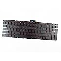 New US English Red Backlit Keyboard (Without Frame) Replacement for HP Omen 17-w163dx 17-w223dx 17-w252nr 17-w253dx 17-w273nr 17-w010ca 17-w018ca