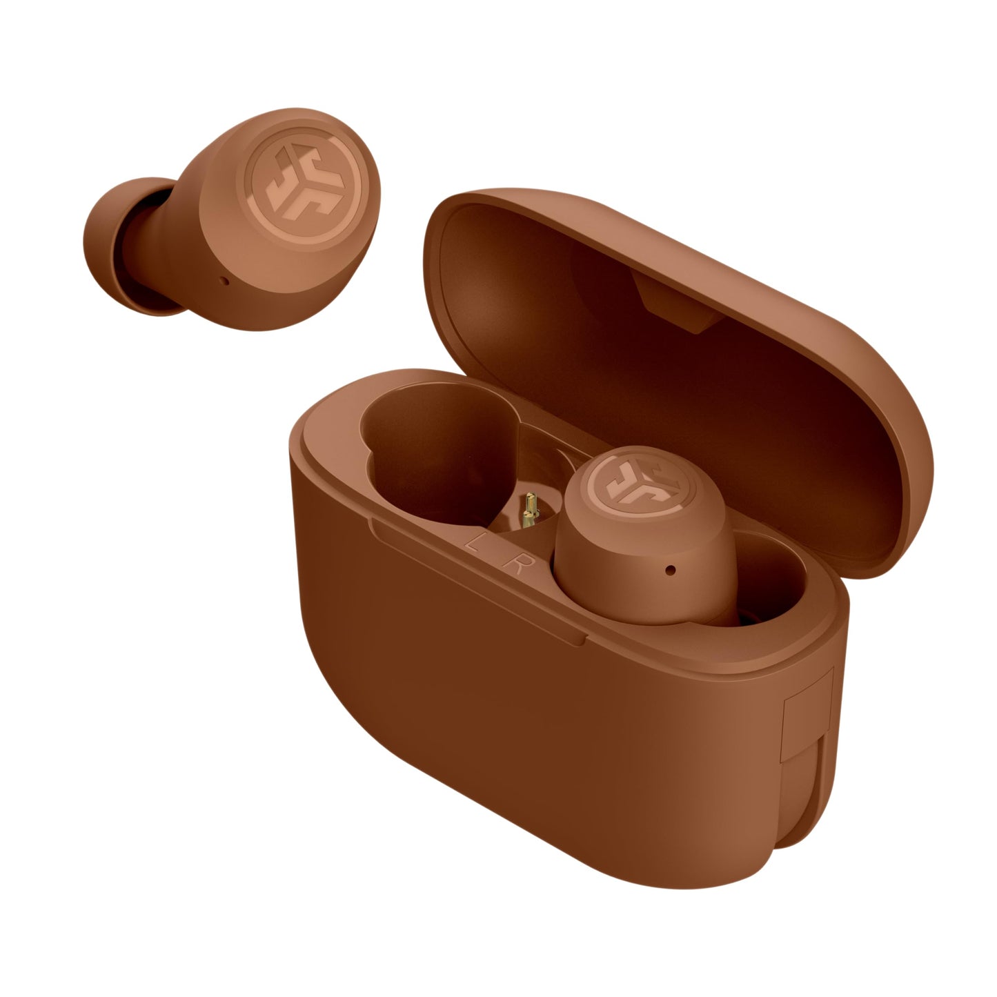 JLab, Go Air Pop+ Tones, True Wireless Earbuds, Bluetooth, Dual Connect, EQ3 Sound, 1615 C