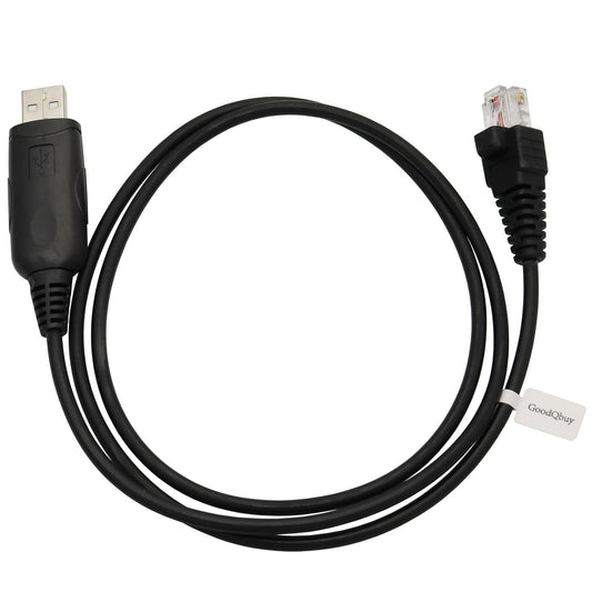 GoodQbuy KPG-46 USB Programming Cable for Kenwood Radio TM-261A TM-271A TM-281A TK-863G TK-868 TK-868G TK-880 TK-880G TK-8108 TK-8150 NX-700 NX-800