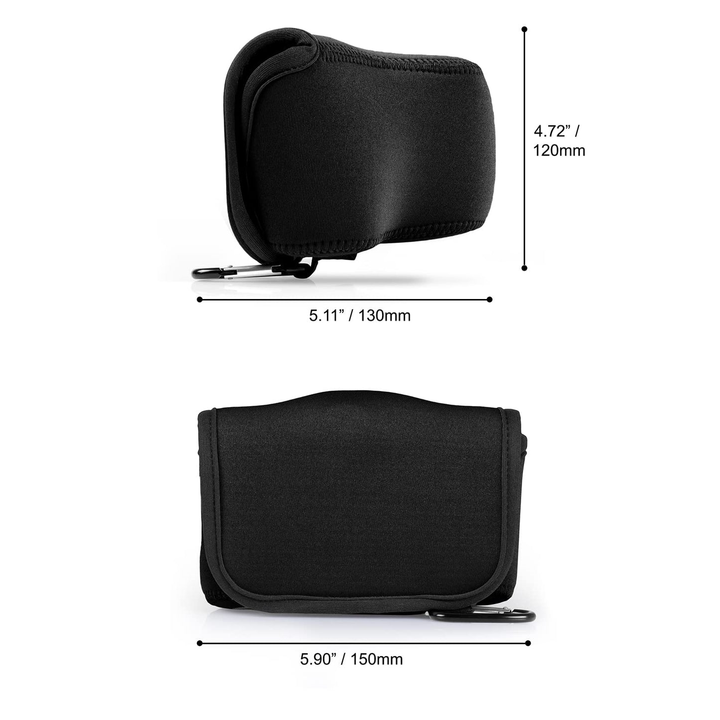 MegaGear MG2012 Ultra Light Neoprene Camera Case Compatible with Nikon Z fc (16-50mm)-(Black)