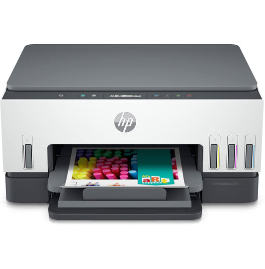 HP Smart -Tank 6001 Wireless All-in-One Inkjet Printer, Cartridge-Free Ink Bluetooth WiFi USB Mobile Computer Printer, Scanner, Copier, Fax