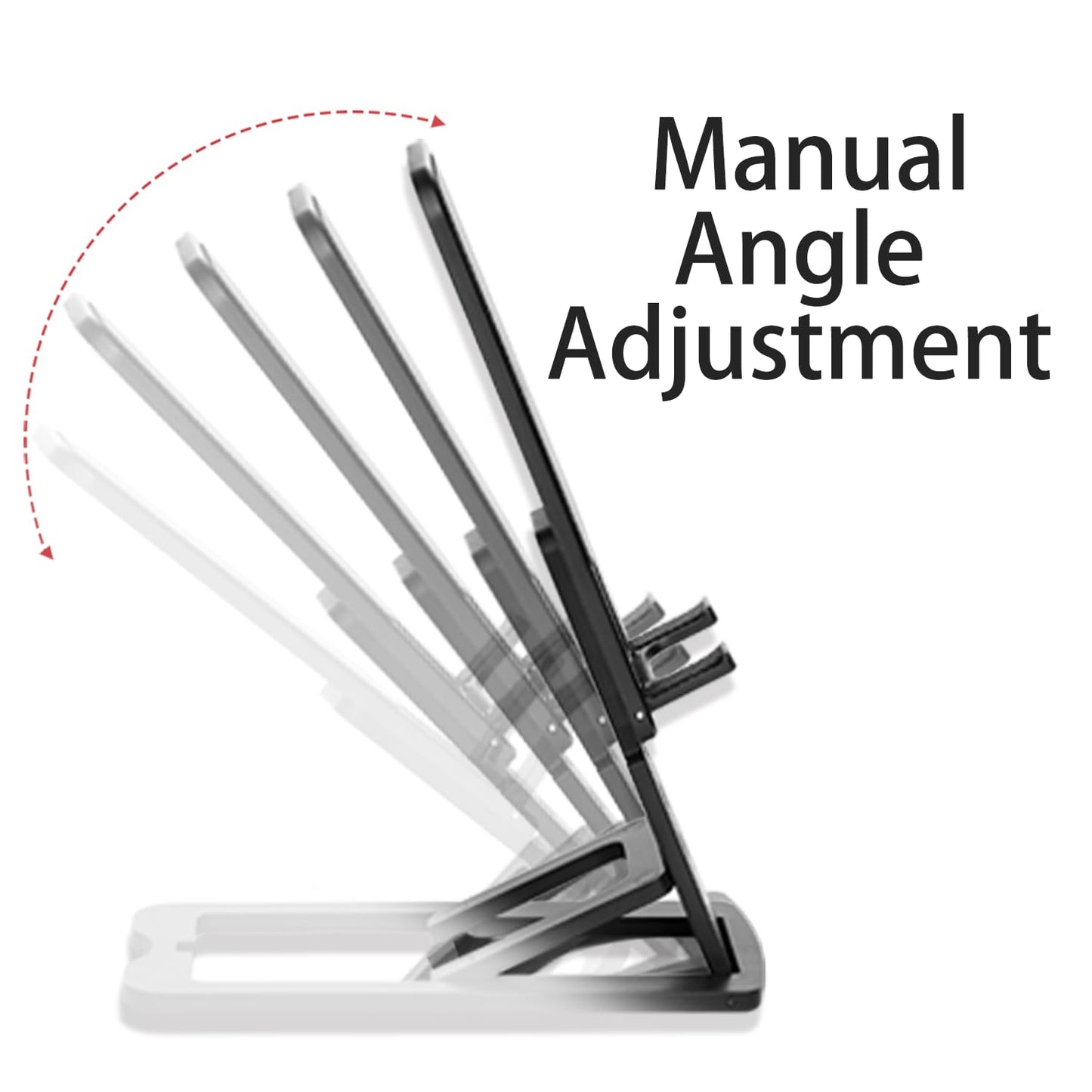 HZZADZXW Cell Phone Stand, Foldable and Portability Travel Phone Holder, Adjustable Angle, Compatible with All Mobile Phones Tablet, Stable and Non