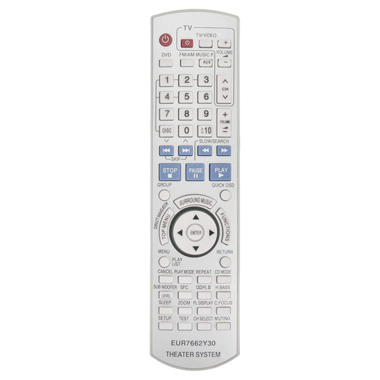 New Replace Remote Control EUR7662Y30 fit for Panasonic Home Theater System SA-HT740 SA-HT743 SC-HT740 SC-HT743