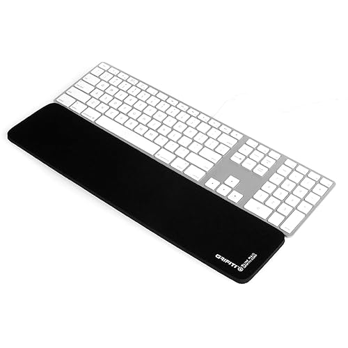 GRIFITI Slim Wrist Pad 17" x 4" x 0.25" Wrists Rest Pads for Standard Computer Keyboards - Ergonomic Keyboard Support Accessories & Carpal Tunnel