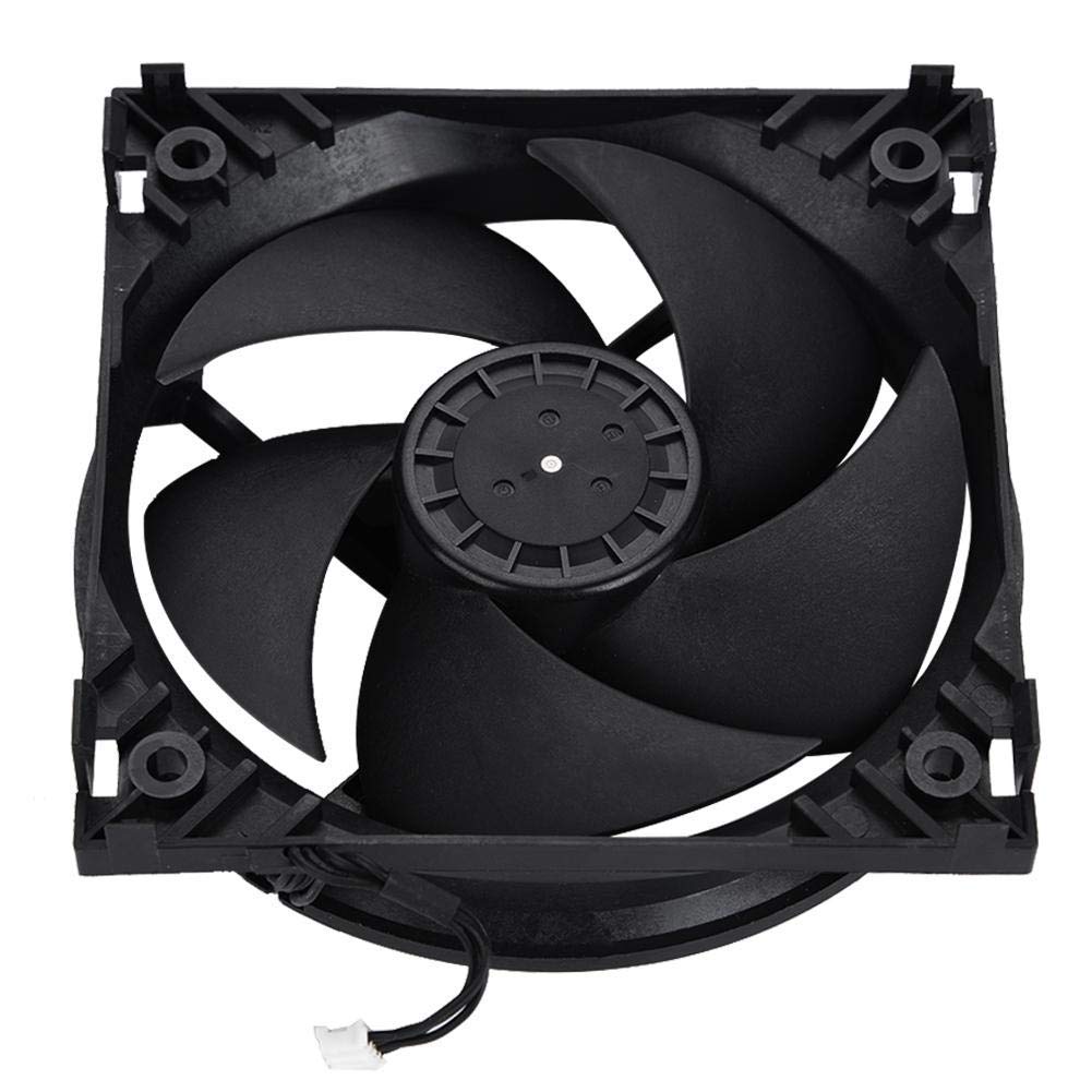 Internal Cooling Fan One Game Console, DC 12V Heat Exhauster Fan Cooler Replacement Part Kit(one)