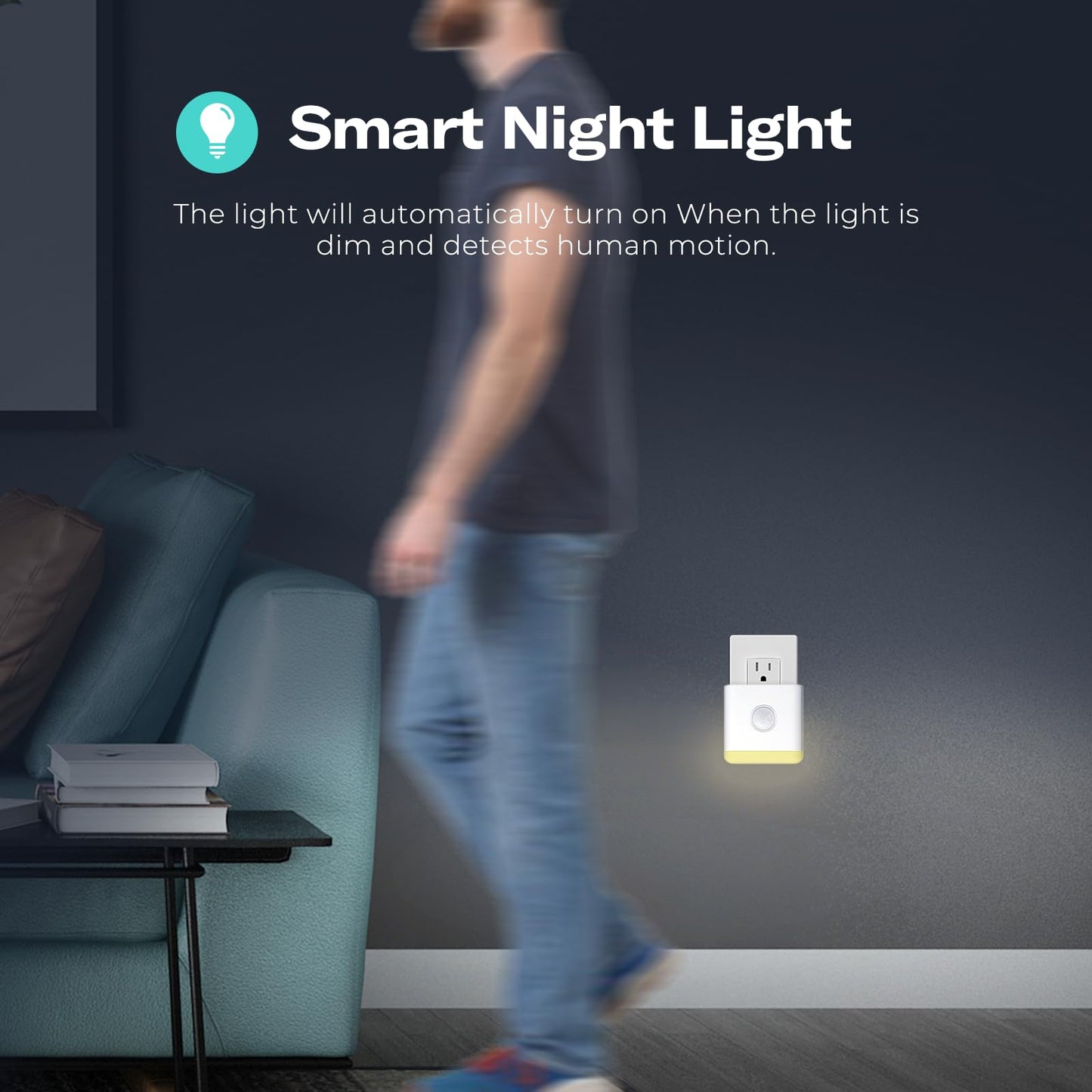 THIRDREALITY Multi-Function Night Light, Zigbee Repeater, 3-in-1 Combines a Motion Sensor, a Illumination Sensor and RGB Color Night Light, 1-100%