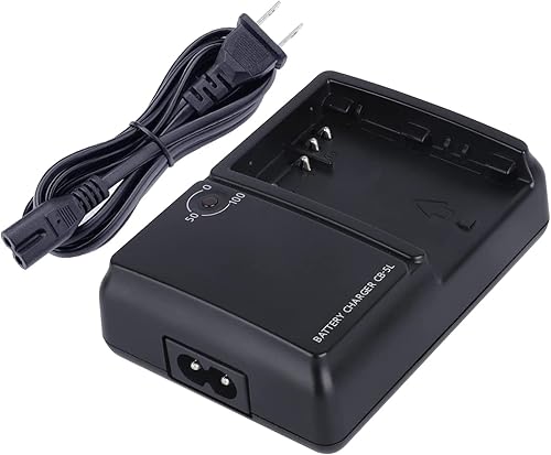 Vortiscape BP-511 BP-511A Battery Charger for Canon EOS 5D 50D 40D 30D 20D 10D Rebel G1 G2 G3 G5 G6 Pro1, Replacement for CB-5L, Fast Charging