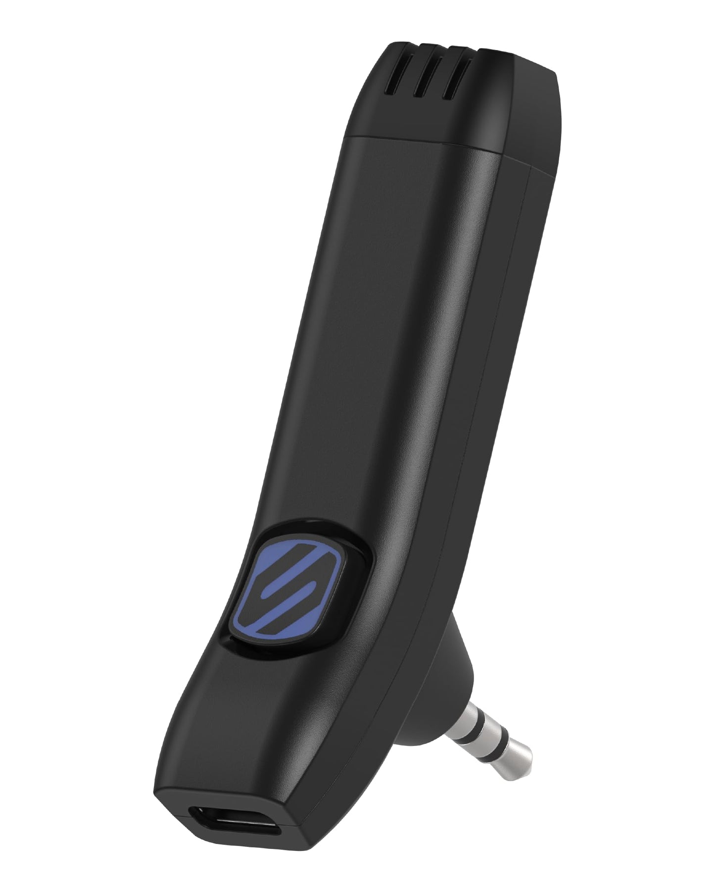 Scosche BTAXS3 Hands-Free Audio Kit, Bluetooth Receiver for Car Stereo with Noise Cancellation, 3.5mm AUX Bluetooth Adapter for Car Radio, Compatible
