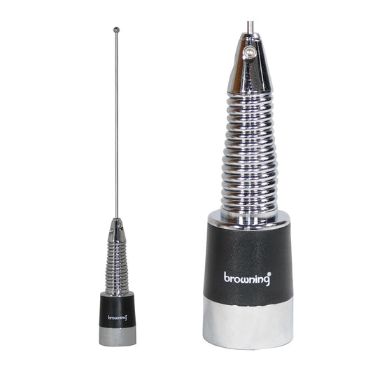 Browning® 200-Watt 450 MHz to 470 MHz 3-dBd-Gain UHF Antenna with Spring and NMO Mounting, BR-176-S