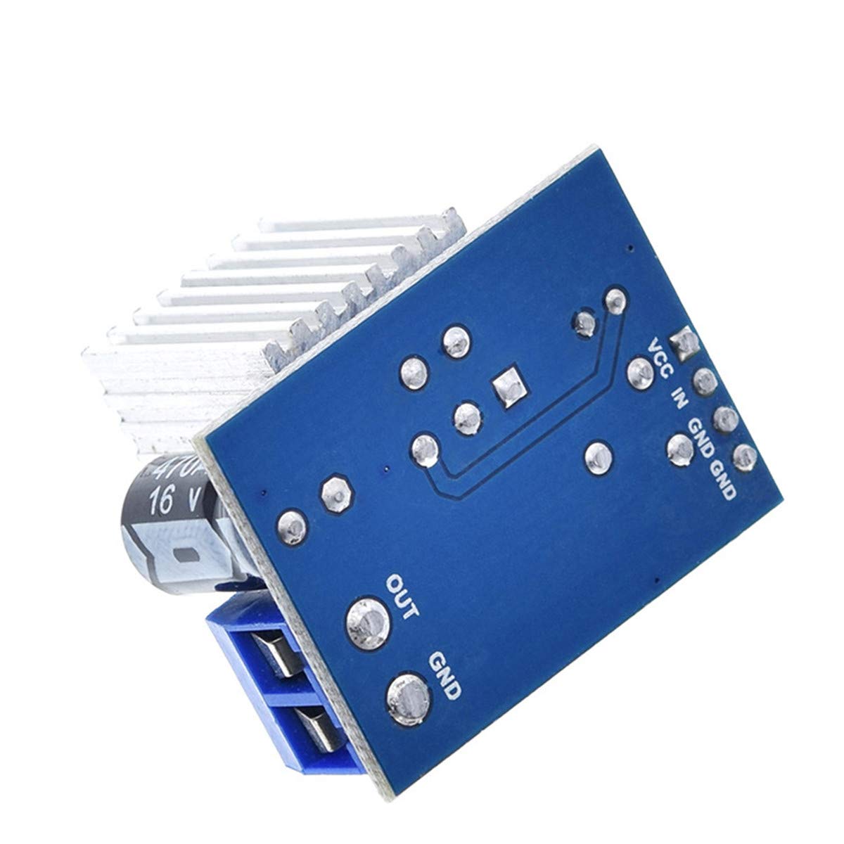 FainWan 5pcs TDA2030A Digital Audio Amplifier Module TDA2030 Power Amplifier Board 6-12V for DC Power Supply Audio System DIY Speakers