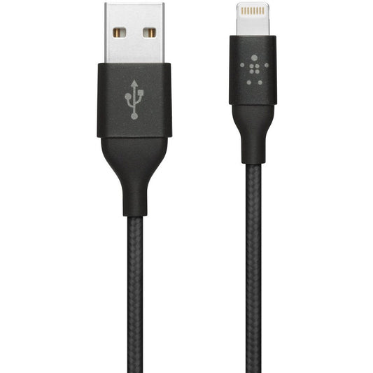 Belkin MIXIT 3 Foot Lightning Charge/Sync Cable for iPhone 7/7 Plus, iPhone 6S / 6S Plus, iPhone SE, iPhone 5/5s, and iPads (Black)