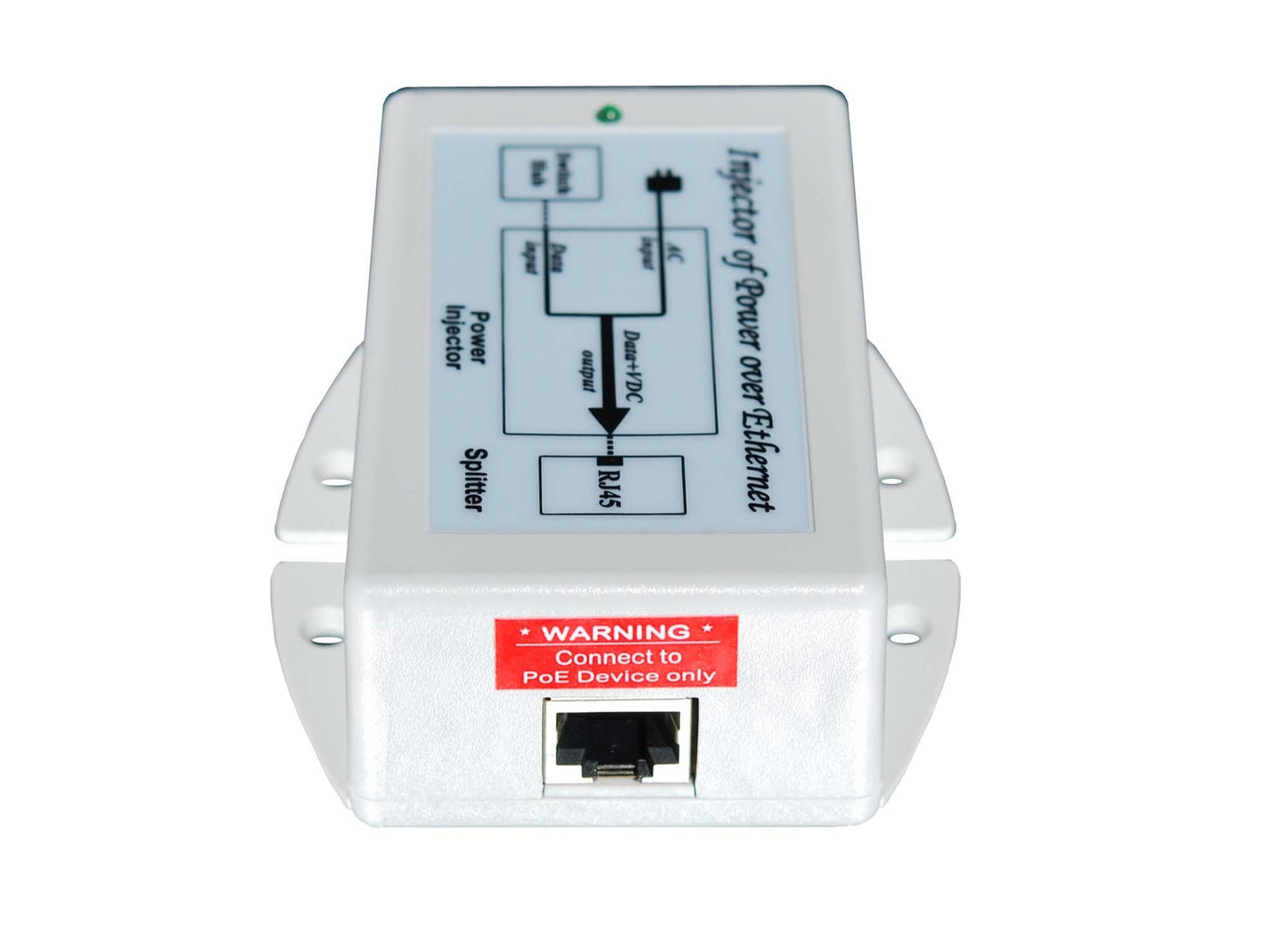 Tycon Systems TP-POE-48GD 16.8W Gigabit POE Power Inserter - US Power Cord44; 48V