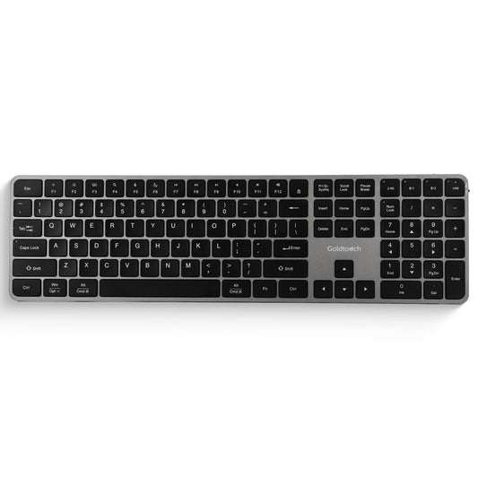 Goldtouch Trident Standard Keyboard, Multi-Device Connectivity, 1 Count.