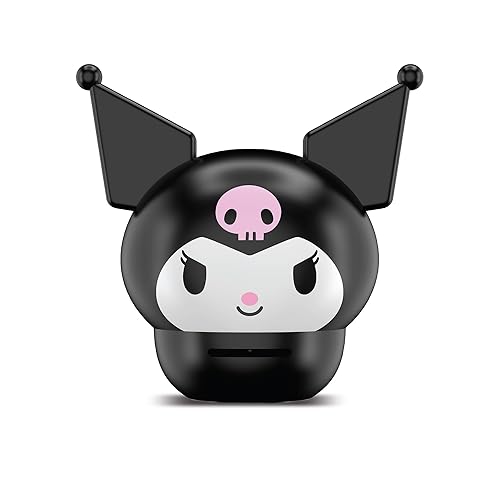 Hello Kitty and Friends Kuromi Bluetooth Wireless Speaker - Cute Portable Speaker with Amplified Audio, Rechargeable Battery, Compact Design
