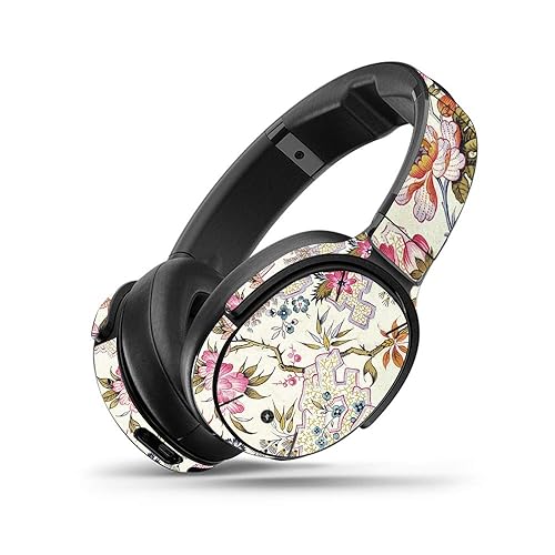 MightySkins Skin Compatible with Skullcandy Venue Wireless Headphones - Floral Design | Protective, Durable, and Unique Vinyl wrap Cover | Easy…