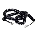 Belkin F8V101-12-BK 12' Coiled Telephone Handset Cord - Black