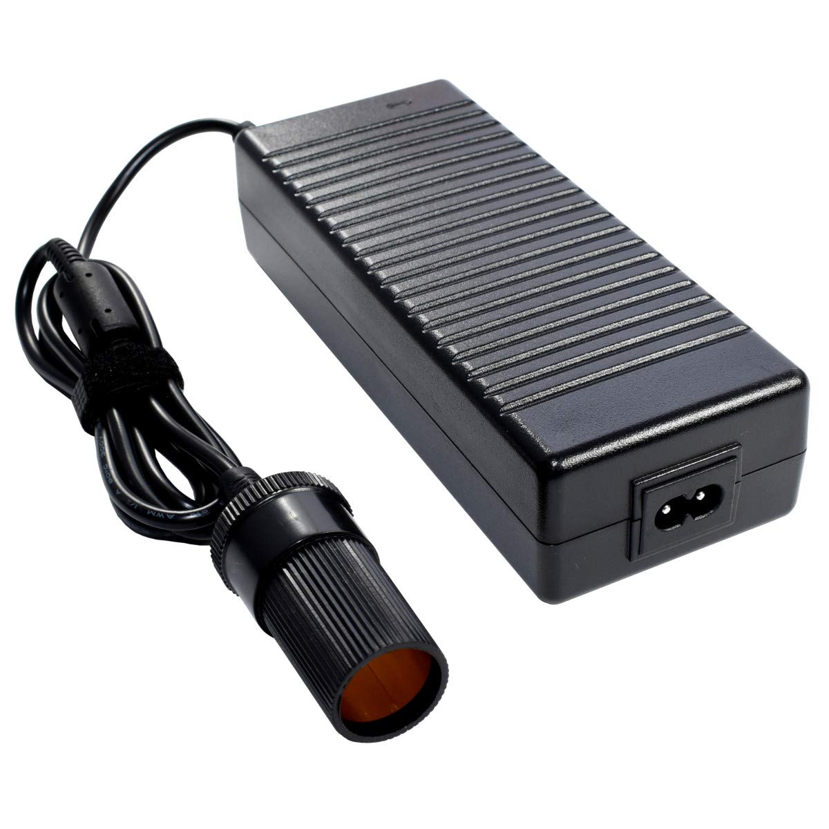 HQRP Heavy Duty 12V 10A Converter Compatible with Igloo 40353 40354, Cool Chill 40 Quart 00040346, Iceless Thermoelectric Cooler 40358-P, Iceless 26 00040358, Koolmate AC DC Adapter Car Charger
