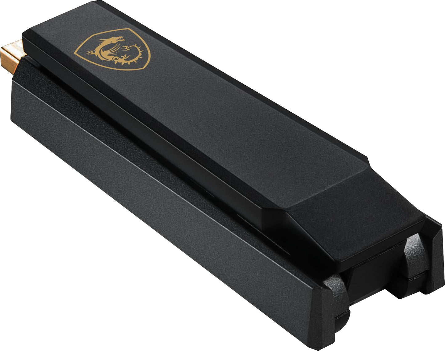 MSI AXE5400 WiFi 6E USB Adapter - WLAN up to 5400 Mbps (6GHz, 5GHz, 2.4GHz Wireless), USB 3.2 Gen 1, MU-MIMO, 2X High-Gain Tri-Band Antennas