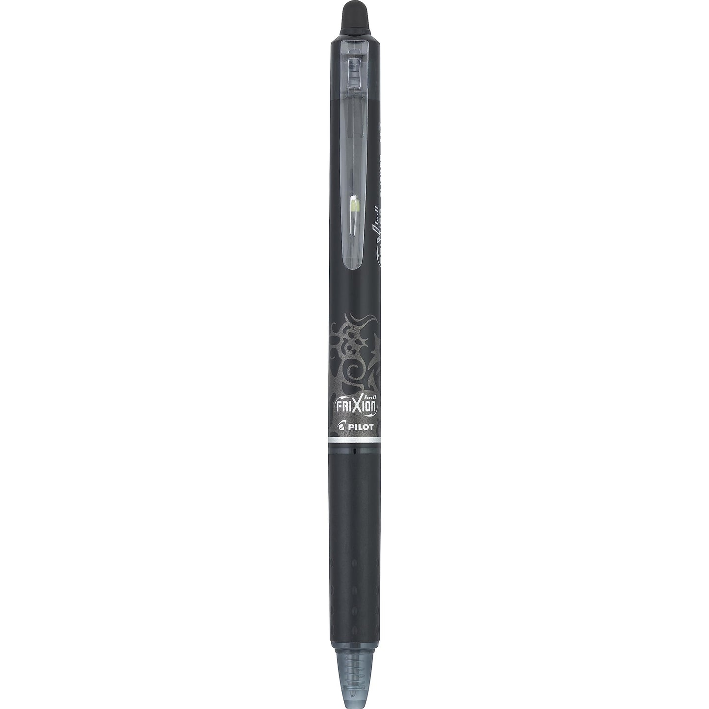 Pilot FriXion Clicker 0.7mm, Erasable Gel Pens, Fine Point (6-Pack, Black/Blue)