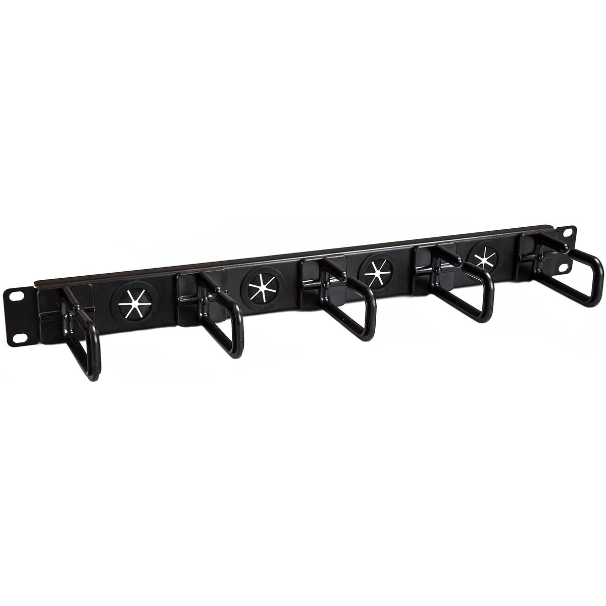 StarTech 1U 19in Horizontal Cable Manager, D-Ring, Steel (CABLMANAGERH)