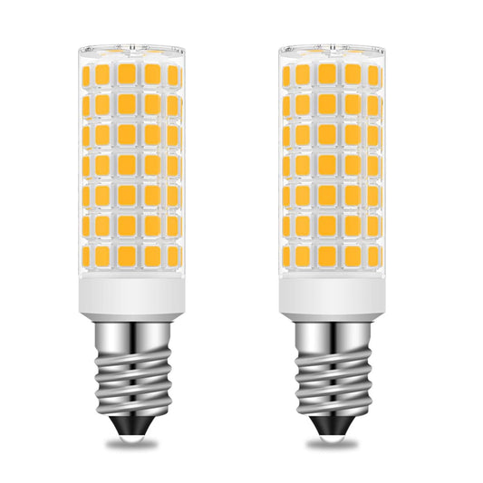 Aooallme E14 European Base Bulb e14 led Bulb Turkish Lamp Bulb Replace Dimmable 8W Equivalent 80W-100W Incandescent Bulb, AC 110V-130V Warm White