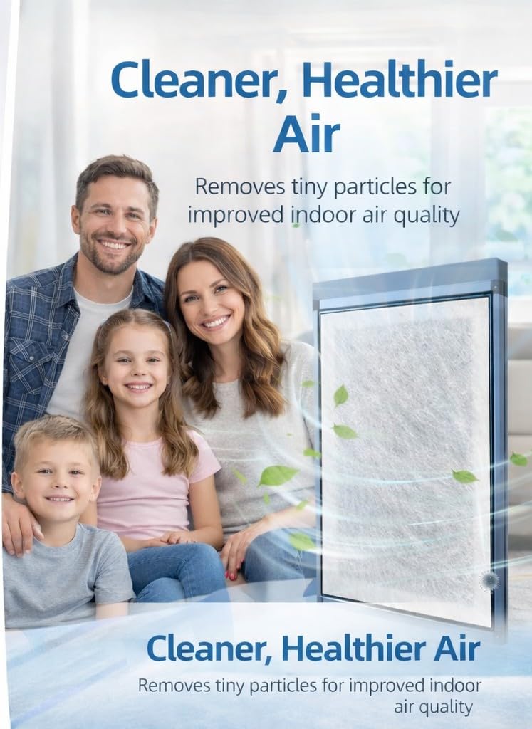 Fast-Shipped-Filters 10 Pack 16x25 Replacement Filter Pads Designed to Fit Dynamic Electronic Air Cleaner polarized pads refill Blue