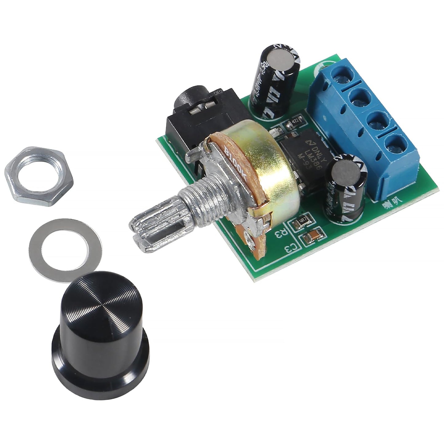 Coliao 6pcs LM386 Audio Amplifier Module 10W Mini Mono Power Amplifier Module DC 3-12V Adjustable Power Amplifier Board