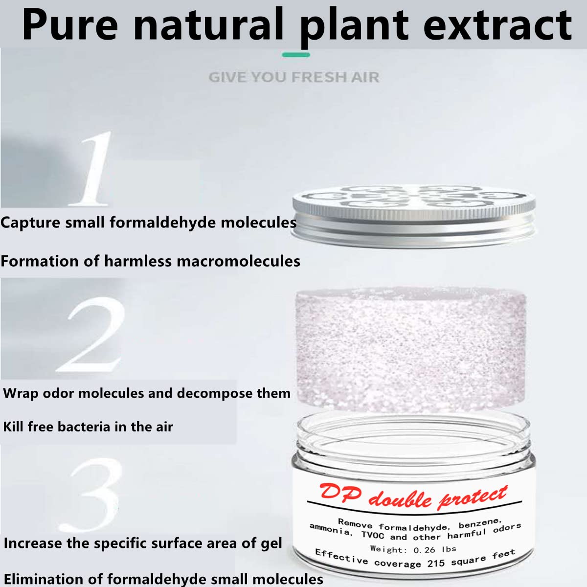 Formaldehyde removal magic box office bedroom wardrobe kitchen new house car room strong purification filtration benzene ammonia TVOC formaldehyde