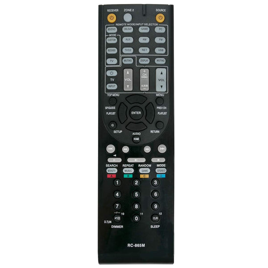 RC-865M Replacement Remote Control Applicable for Onkyo AV Receiver TX-NR525 TXNR525