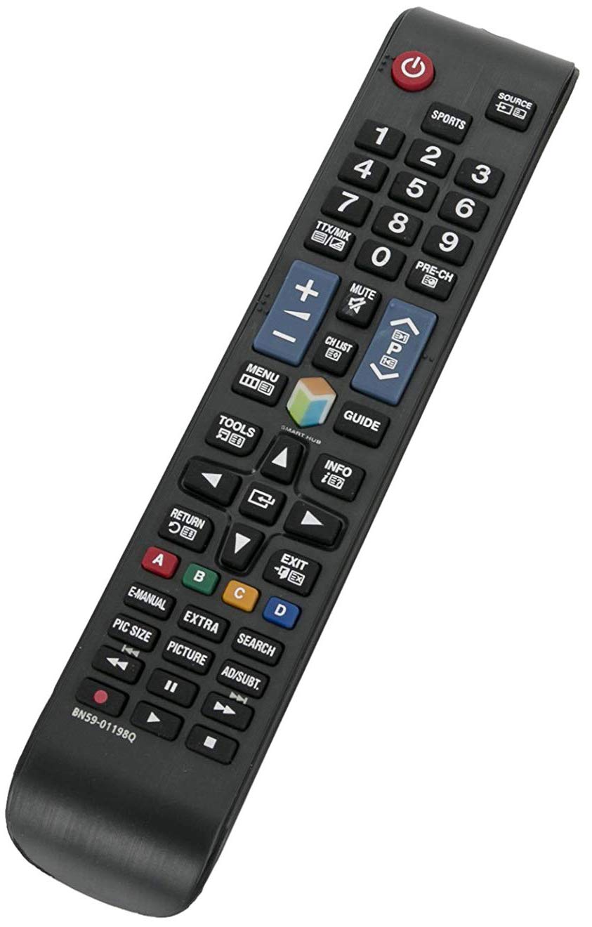 ALLIMITY BN59-01198Q Remote Control Replacement for Samsung TV BN5901198Q UA40JU6400 UA48JU6400 UA50JU6400 UA55JU6400 UA60JU6400 UA75JU6400 UE48JU6400