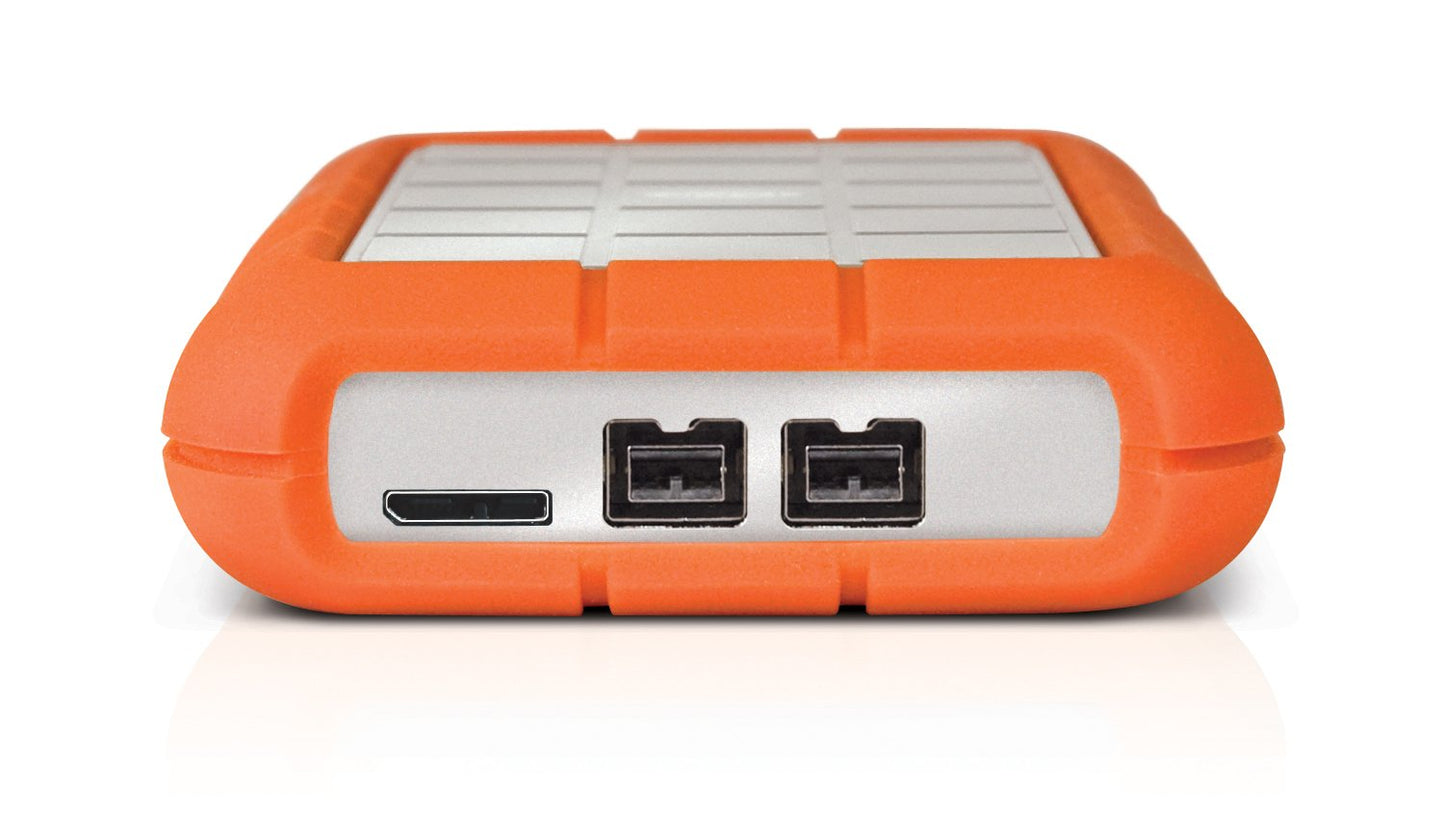 LaCie Rugged Triple 1TB USB 3.0 / Firewire 800 Portable Hard Drive (LAC301984)
