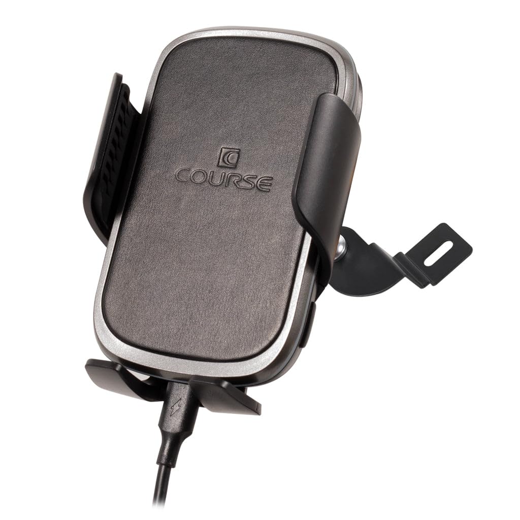 Course Motorsports DirectFit Magnetic Phone Mount and Car Phone Holder for Nissan 350Z (2002-2009) - Automatic Gripping Charger (Black)