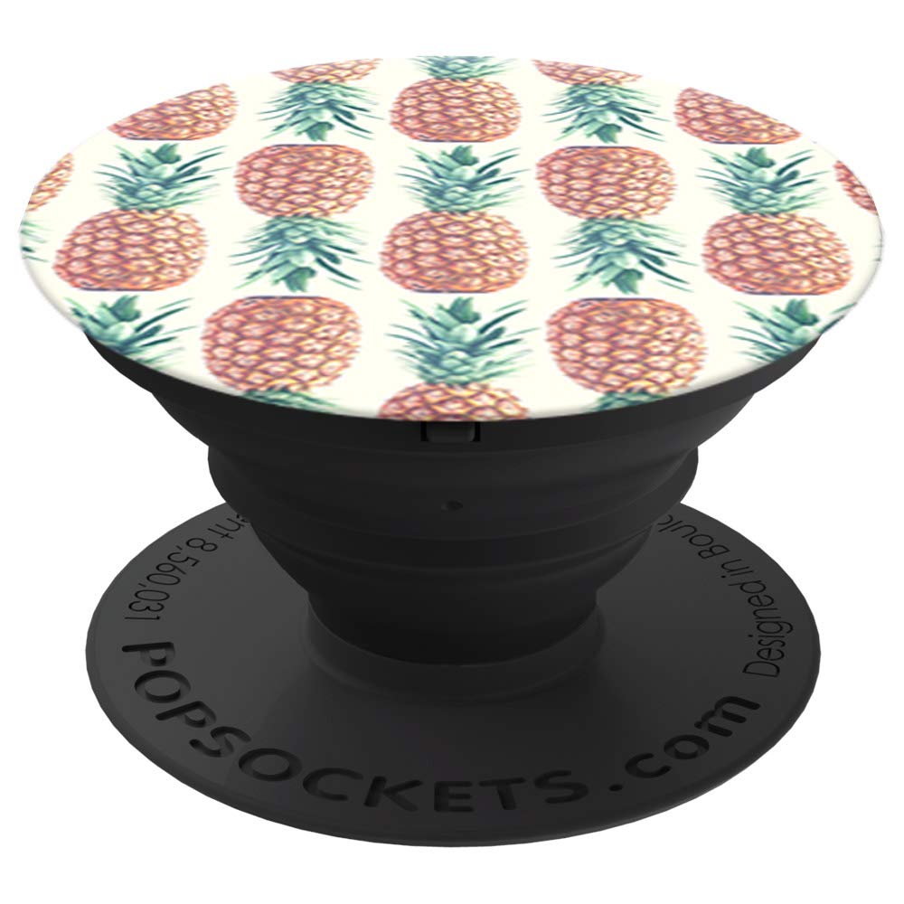 PopSockets: Collapsible Grip & Stand for Phones and Tablets - Pineapple Pattern