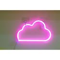 Neon Signs-LED Cloud Neon Light for Wall Decor, Battery or USB Powered Cloud Sign Shaped Decoration Wall Lights (pink)