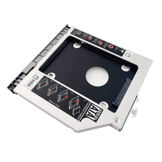 2nd HDD SSD Hard Drive Optical Frame Caddy Tray for HP ProBook 650 645 640 G1 with Bezel Front Panel Mounting Bracket