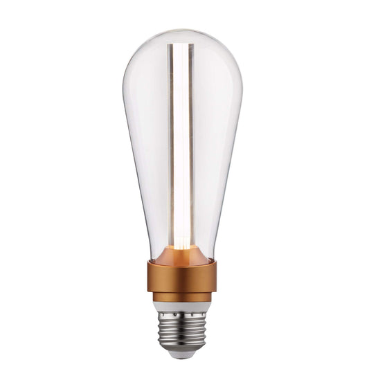 15W Equivalent Designer Synergy Cool White (4000K) Dimmable LED Light Bulb, Clear Glass, E26 Base, 80 Lumens,31089