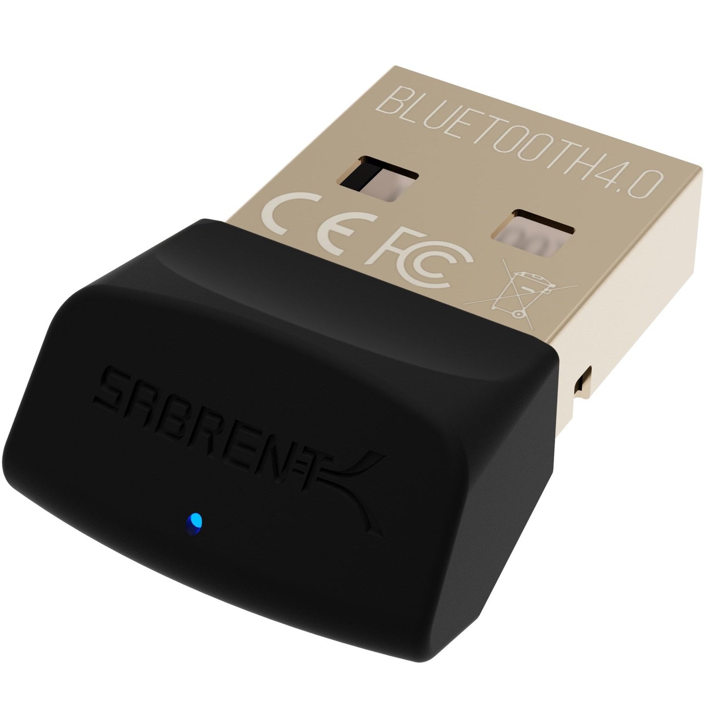 SABRENT USB Bluetooth 4.0 Micro Adapter for PC [v4.0 Class 2 with Low Energy Technology] (BT UB40)