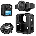 Ferbao Silicone Case for GoPro Max2,Protective Cover with Lanyard for GoPro Max2 (Silicone Case)