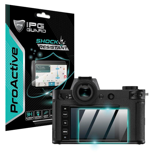 IPG ProActive for Leica SL2 Camera Display (2 Units) 9H Hardness Screen Protector Nano Ceramic Film Ultra Responsive High Clarity Smudge & Shock Proof