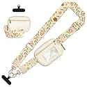 Jusen Clip and Go Strap for Phone with Wallet Crossbody,Adjustable Crossbody Cell Belt Detachable Wristlet Wallet for Daily (Style 2)