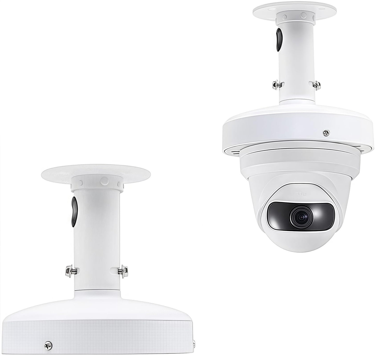 V-Fiabilidad I-Shaped Security Camera Wall Ceiling Mount Bracket, Dome Camera Mount Universal Camera Wall Mounting Bracket for CCTV Security Camera/IP