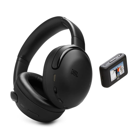 JBL Tour One M3 Smart Tx - Wireless Over-Ear Noise Cancelling Headphones with Smart Transmitter, Hi-Res Audio (3.5mm or USB-C), Spatial 360 Sound…