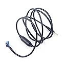 beler 3.5mm Male Interface Adapter AUX Input Mode Cable Fit for BMW 3 Series E46 1998-2006