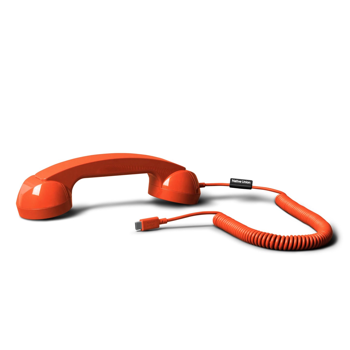 Native Union Pop Phone - Retro Telephone Handset with Mic & Speaker, USB-C for iPhone, iPad, Laptop, Tablet, Samsung S25, Flip 7, Fold 7 - Hybrid