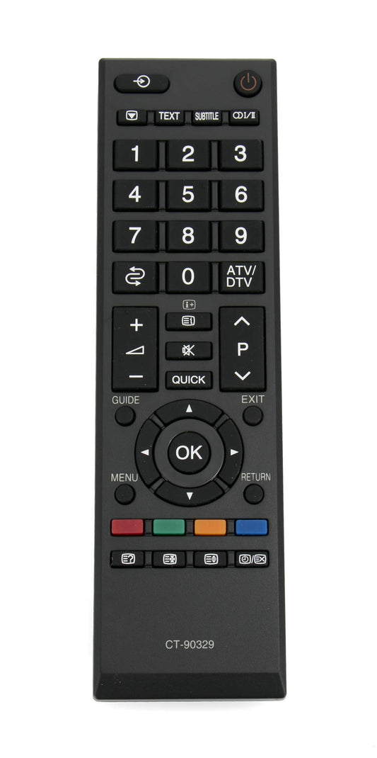 New CT-90329 Replaced Remote Control for Toshiba 42HL800AZ 42SL700A 50L2300A 40RV700A 42HL800A