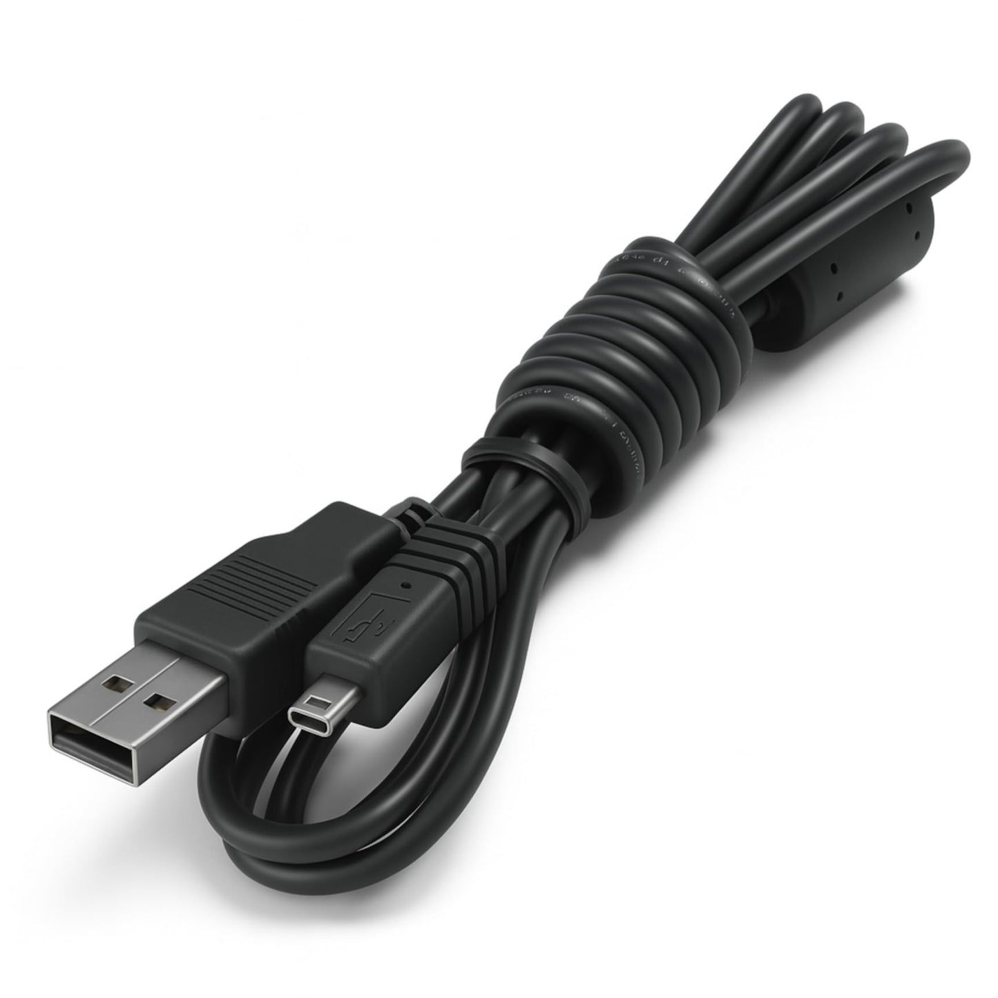 HQRP USB Image Transfer/Battery Charging Cable Compatible with Sony Cyber-Shot DSC-TF1 DSC-W710 DSC-W730 DSC-W800 DSC-W810 DSC-W830 Digital Camera