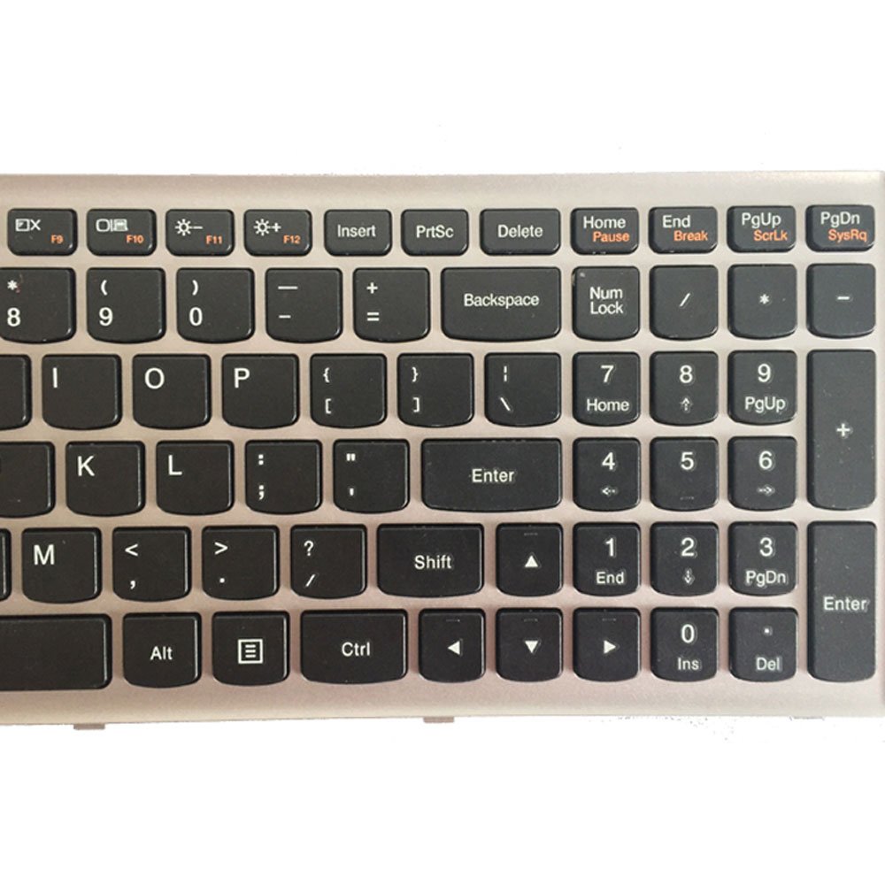 New Laptop Replacement Keyboard for Lenovo IdeaPad Z500 Z500A Z500G P500 US Layout No Backlight
