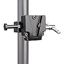 KOERTACOO V-Mount Lock Battery Adapter with Clamp for Mounting to Light Stand Tripod.